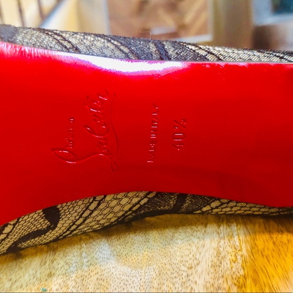 ❌SOLD❌Lace Louboutins - Picture 7 of 8